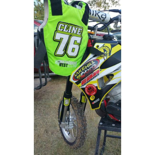 Shock Sox ショックソックス フロントショックソックス ミニ 倒立フォーク用 U4インチ カラー：ブルー フォークガード 外装 | ブランド登録なし | 03