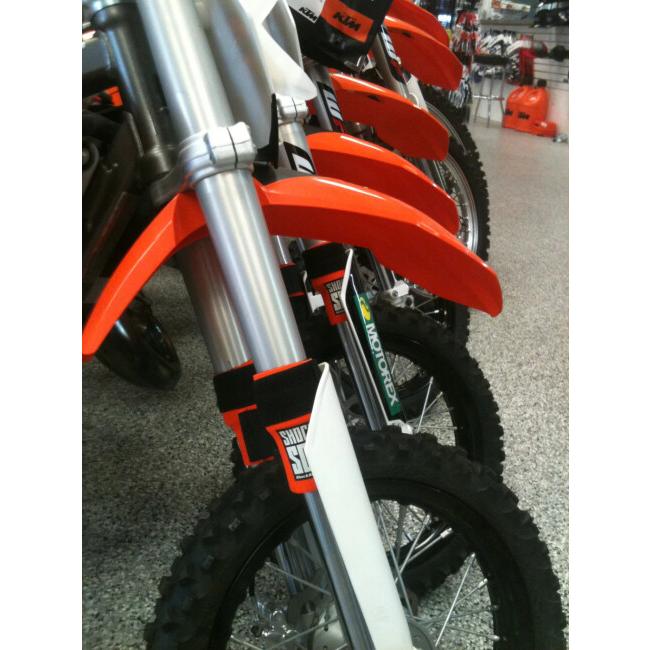 Shock Sox ショックソックス フロントショックソックス ミニ 倒立フォーク用 U4インチ カラー：ブルー フォークガード 外装 | ブランド登録なし | 04