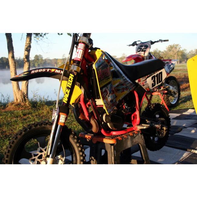 Shock Sox ショックソックス フロントショックソックス ミニ 倒立フォーク用 U4インチ カラー：ブルー フォークガード 外装 | ブランド登録なし | 07