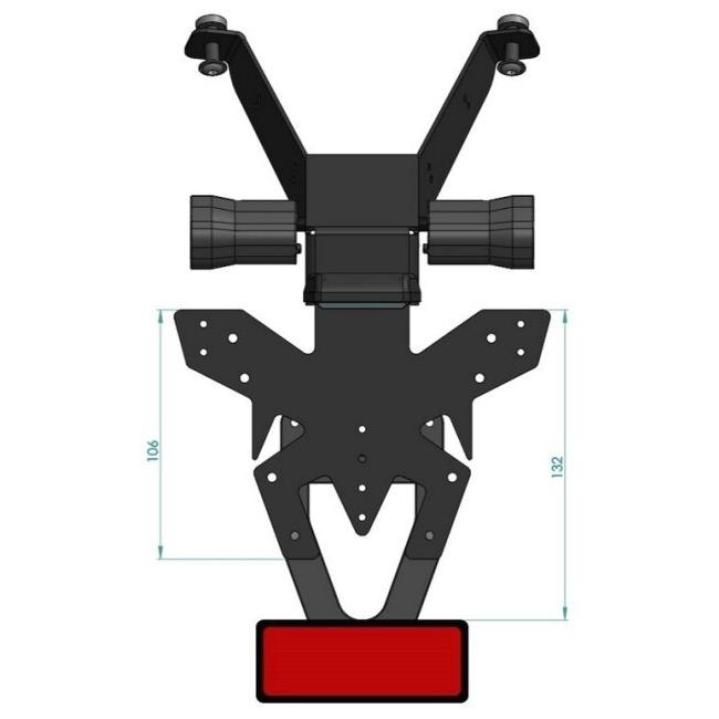 ACCESS DESIGN アクセスデザイン License Plate Holder フェンダーレスキット フェンダー関連 外装の画像