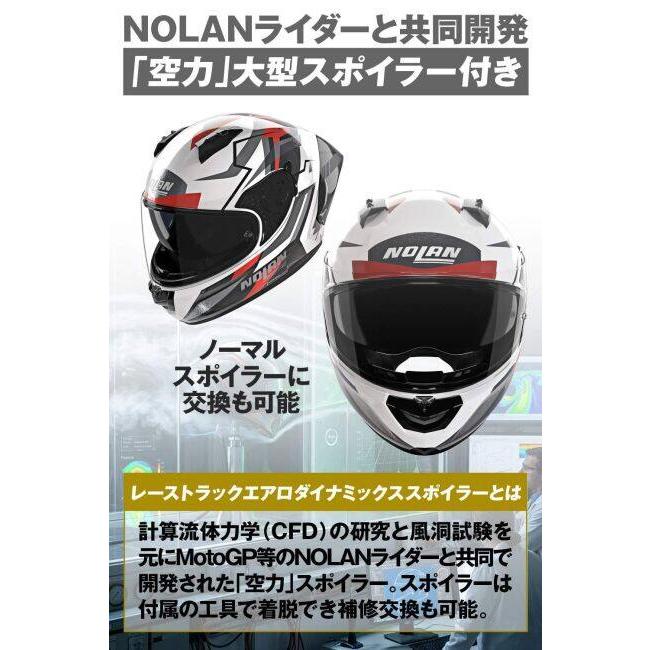 NOLAN（ノーラン） N60-6 SPORT CORSA(WHITE/356) サイズ：L(59-60cm