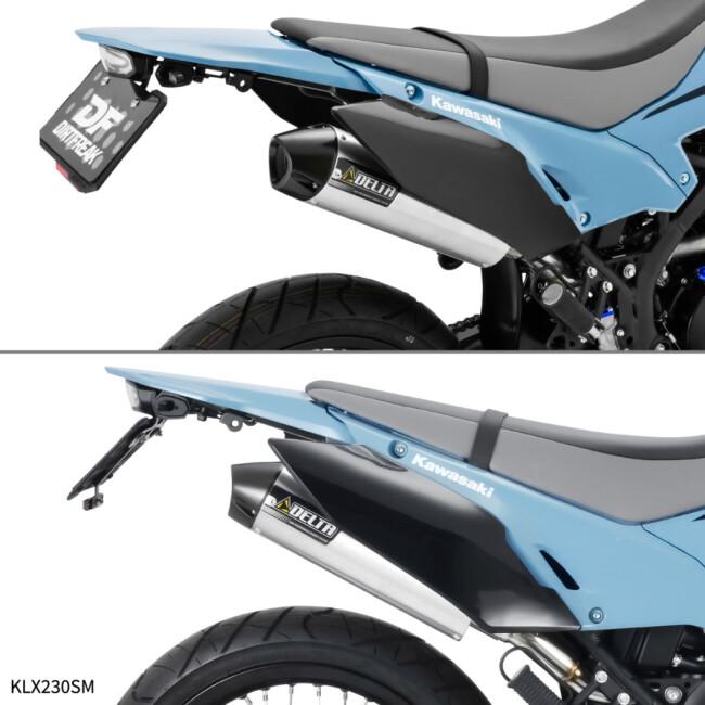 DELTA（デルタ） バレル4-S(JMCA)サイレンサー KLX230 KLX230S