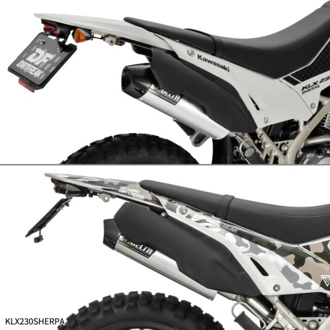 DELTA（デルタ） バレル4-S(JMCA)サイレンサー KLX230 KLX230S