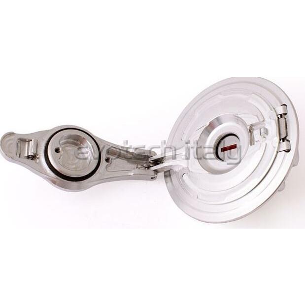 EVOTECH エボテック Key Lock Gas Cap， Silver ガソリンタンク