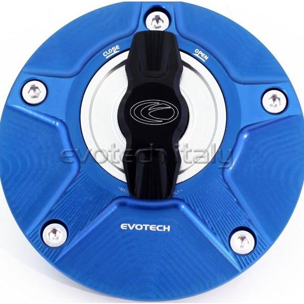 EVOTECH エボテック Rapid Fuel Cap， Silver ガソリンタンクキャップボルト タンク関連 外装の画像