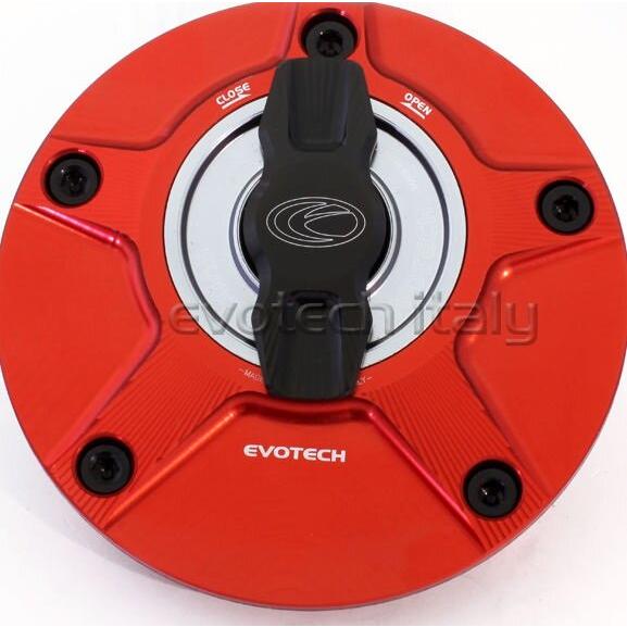 EVOTECH エボテック Rapid Fuel Cap， Titanium ガソリンタンクキャップボルト タンク関連 外装の画像