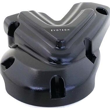 EVOTECH エボテック Crankcase Cover Protection， Black クランク