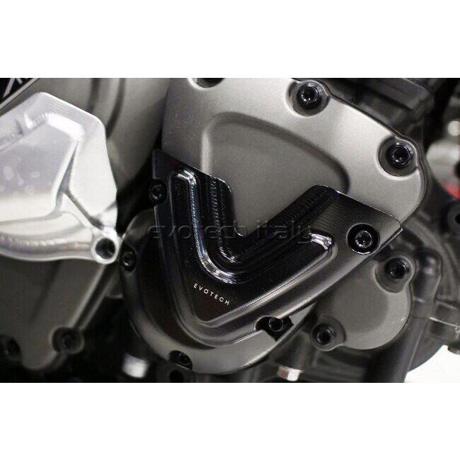 EVOTECH エボテック Crankcase Cover Protection， Silver クランク