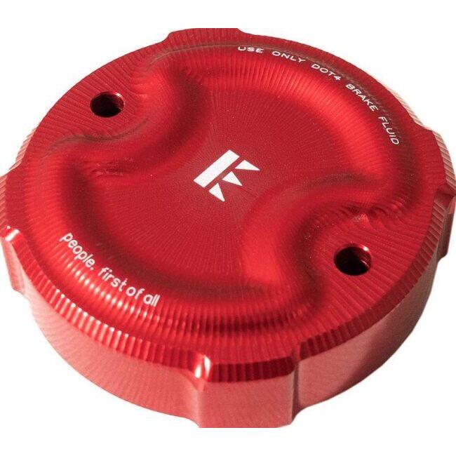 EVOTECH エボテック Brembo Brake Fluid Tank Cap 45Cc， Red マスターシリンダータンクキャップ・リザーバーカバー ブレーキの画像