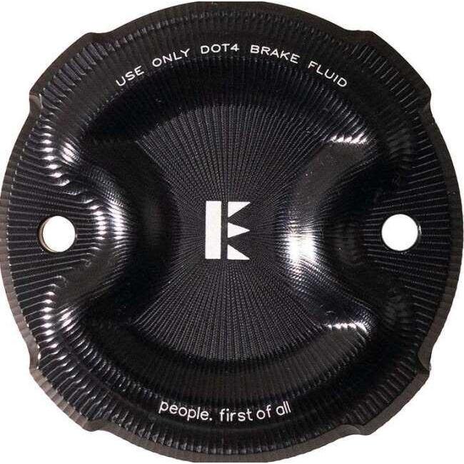 EVOTECH エボテック Brembo Brake Fluid Tank Cap 45Cc， Black マスターシリンダータンクキャップ・リザーバーカバー ブレーキの画像