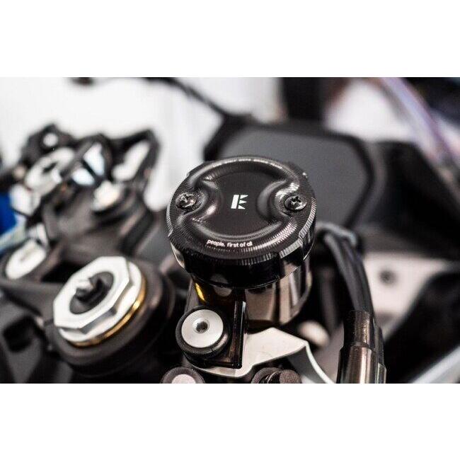 EVOTECH エボテック Brembo Brake Fluid Tank Cap 45Cc， Black マスターシリンダータンクキャップ・リザーバーカバー ブレーキの画像