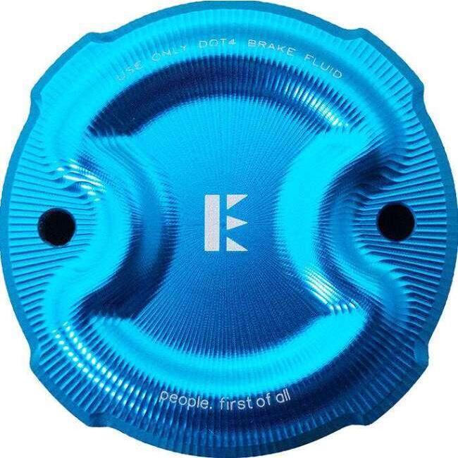 EVOTECH エボテック Brembo Brake Fluid Tank Cap 45Cc， Blue マスターシリンダータンクキャップ・リザーバーカバー ブレーキの画像