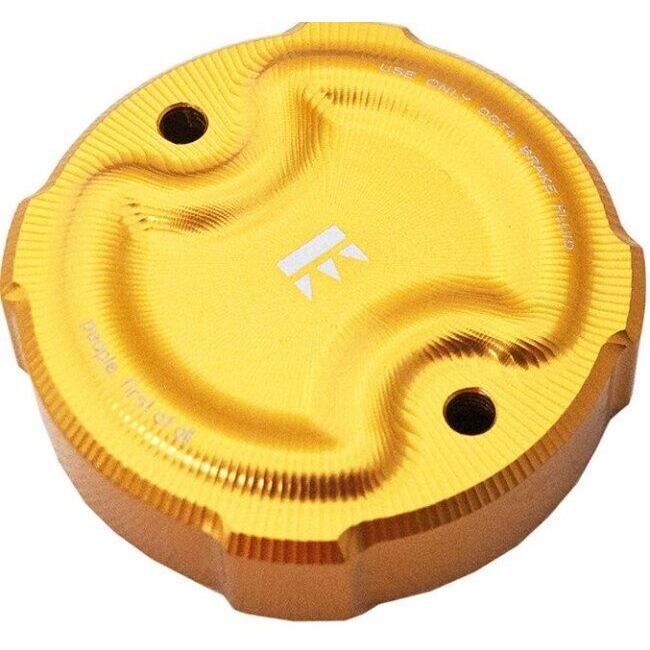 EVOTECH エボテック Brembo Brake Fluid Tank Cap 45Cc， Gold マスターシリンダータンクキャップ・リザーバーカバー ブレーキの画像