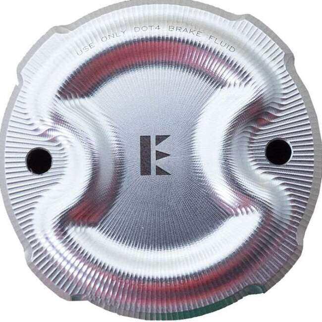 EVOTECH エボテック Brembo Brake Fluid Tank Cap 45Cc， Titanium マスターシリンダータンクキャップ・リザーバーカバー ブレーキの画像