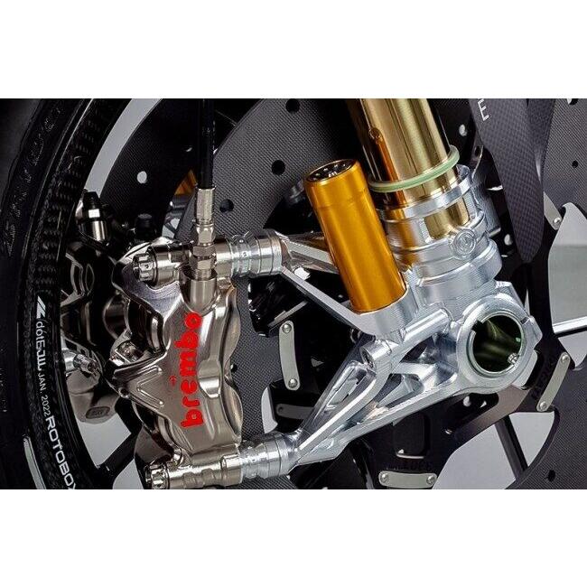MOTO CORSE（モトコルセ） 加圧式フロントフォークボトムキット 取付け