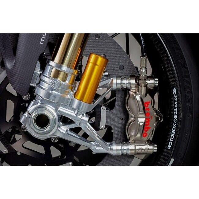 MOTO CORSE（モトコルセ） 加圧式フロントフォークボトムキット 取付け