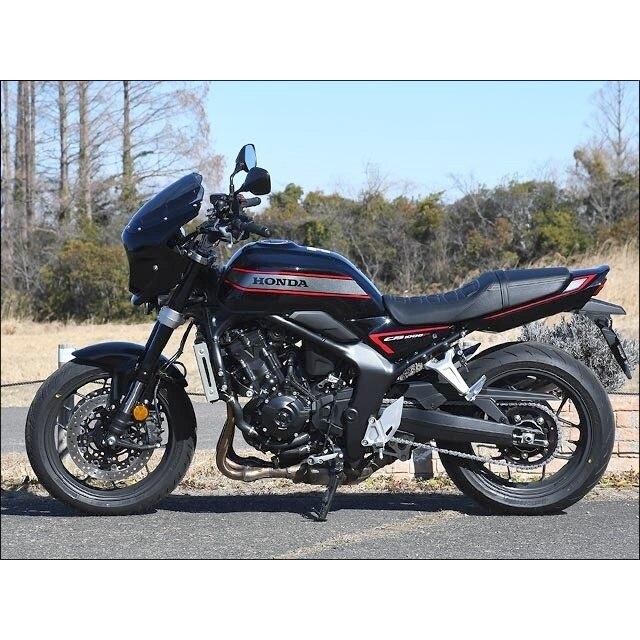 CHIC DESIGN シックデザイン ロードコメット2 塗装カラー：【3色塗装】ウルフシルバーメタリック(ブルーストライプ) / スクリーンカラー：クリア CB1000F 外装 | CHIC DESIGN | 08