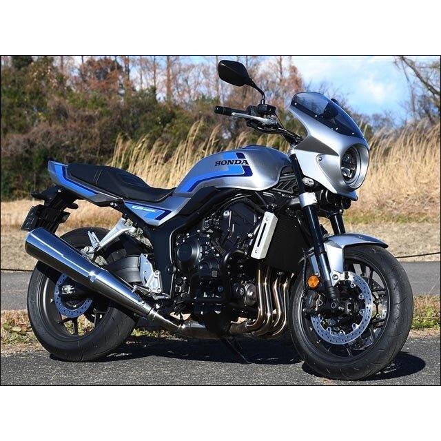 CHIC DESIGN シックデザイン ロードコメット2 塗装カラー：【3色塗装】ウルフシルバーメタリック(グレーストライプ) / スクリーンカラー：クリア CB1000F 外装 | CHIC DESIGN | 03