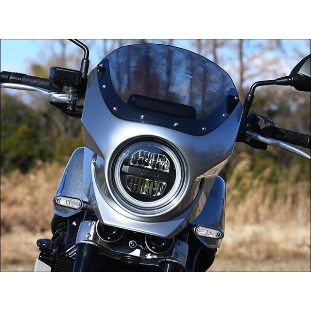 CHIC DESIGN シックデザイン ロードコメット2 塗装カラー：【3色塗装】ウルフシルバーメタリック(グレーストライプ) / スクリーンカラー：クリア CB1000F 外装 | CHIC DESIGN | 04