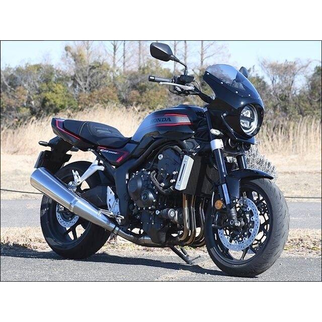 CHIC DESIGN シックデザイン ロードコメット2 塗装カラー：【3色塗装】ウルフシルバーメタリック(グレーストライプ) / スクリーンカラー：クリア CB1000F 外装 | CHIC DESIGN | 06