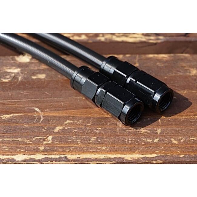 BORE ACE ボアエース ツインオイルライン カラー：オールブラック SR 400 500 YAMAHA ヤマハ オイルクーラー 冷却関連 エンジン | BOREーACE | 02