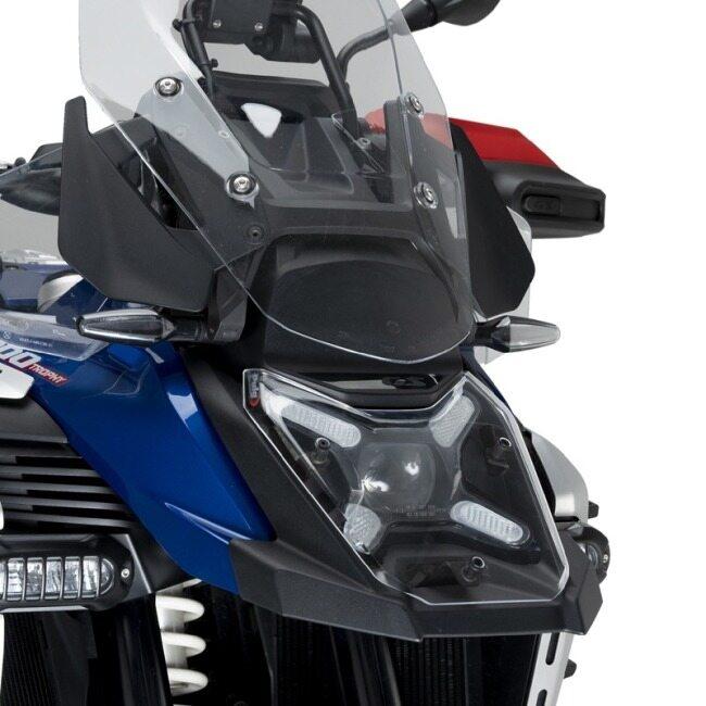 R1250GS GSA用、PUIGヘッドライトプロテクター Headlight Protector - Puig Hi-Tech Parts