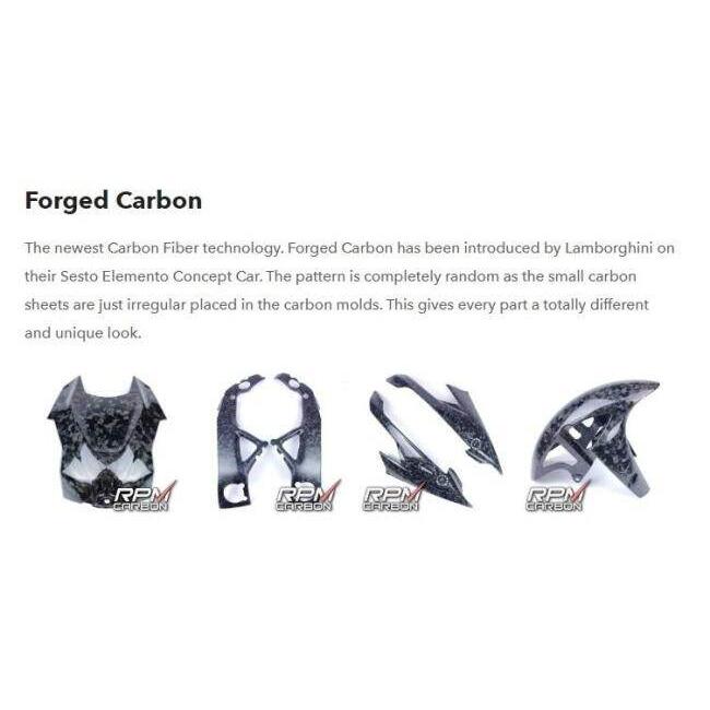 RPM CARBON アールピーエムカーボン Kawasaki ZX-10R 2016+ Carbon Fiber Swingarm Covers Protectors in Weave：Twill / Finish：Glossy Z H2 ZX-10RR 外装 | ブランド登録なし | 12