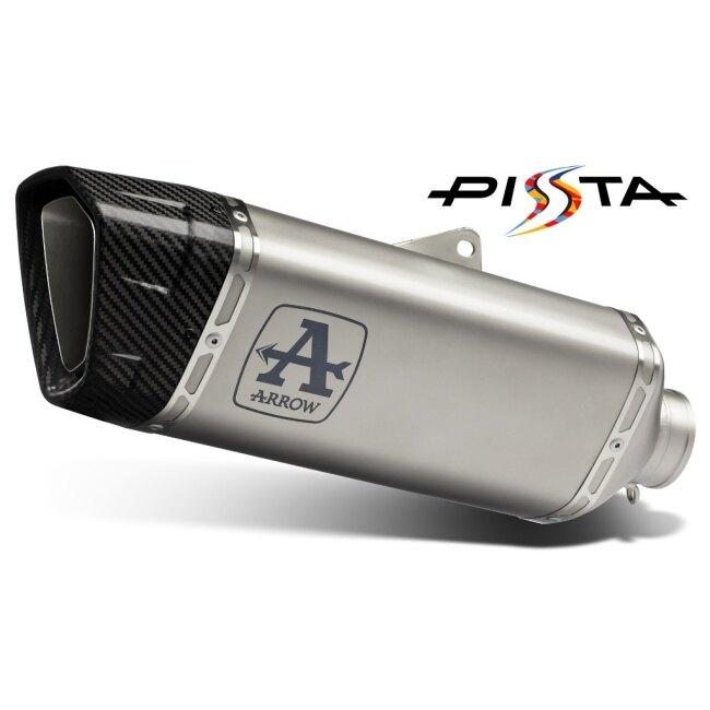 ARROW アロー Pista titanium silencer Silencer material：titanium M 1000 RR R S BMW スリップオンマフラー マフラーの画像