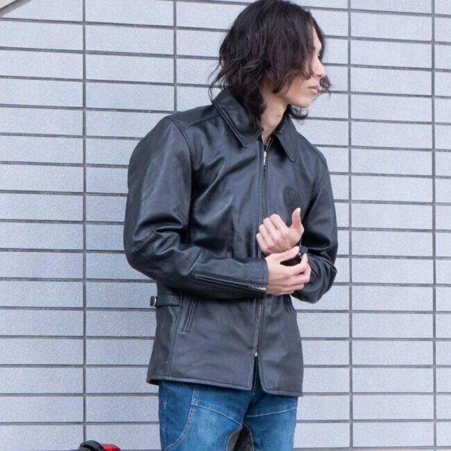 デグナー レザージャケット XL ブラック DEGNER（デグナー） レザージャケット サイズ：XL ジャケット アパレル