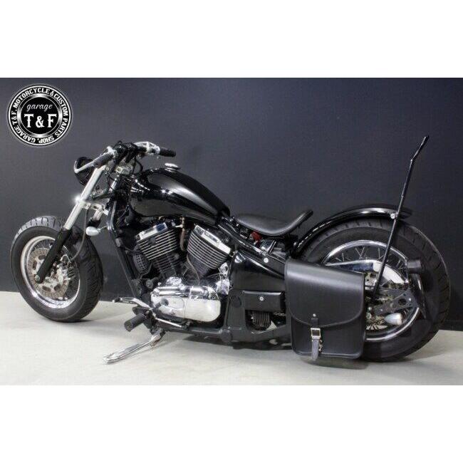 Garage T＆F ガレージ カスタムフェンダー用サドルバックSET バルカン