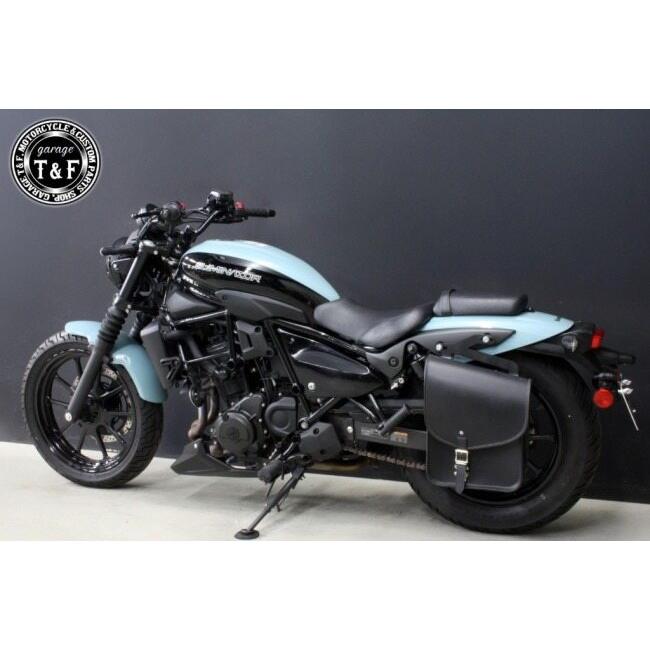 Garage T＆F ガレージ 純正リアフェンダー用サドルバックSET