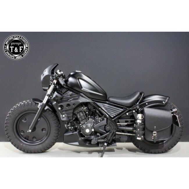 Garage T＆F - Garage T\u0026F 車宿り ショートリアフェンダー用サドルバックサポートステー レブル250 HONDA ホンダ 御徒面子・ボックス席据え置きステー 車体用御徒面子・容れもの