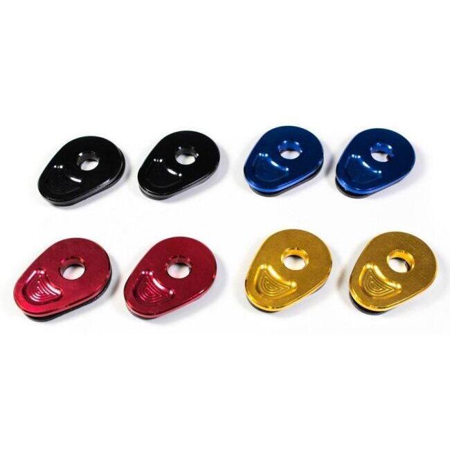 PIRANHA ピラニア CNC Custom Turn Signal Blanking Plate for MT-15/AEROX/EXCITER/XSR-155 COLOR：Gold AEROX EXCITER MT 15 XSR 155 YAMAHA ヤマハ 灯火類 | ブランド登録なし | 01