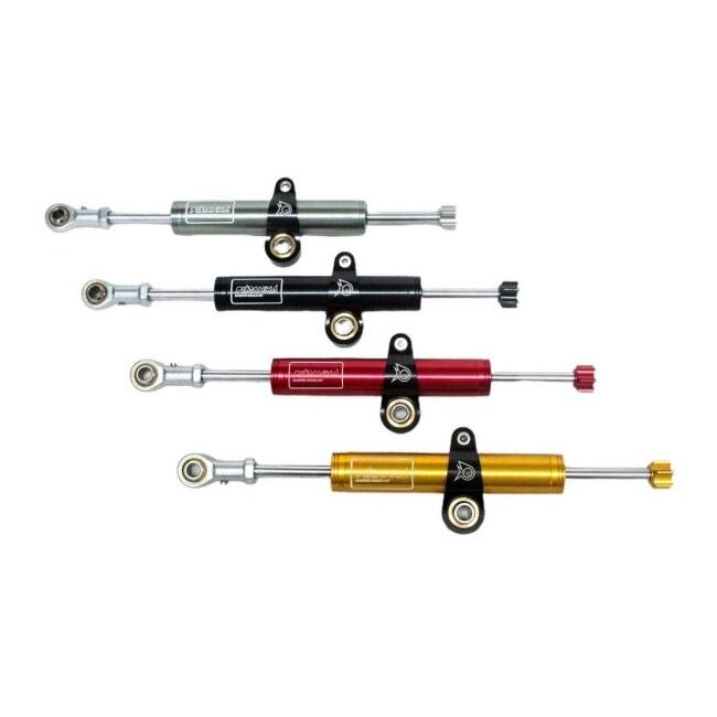 PIRANHA ピラニア Damper Steering (7-level adjustable) COLOR：Black ステアリングダンパー ハンドル周辺パーツ ハンドル_1