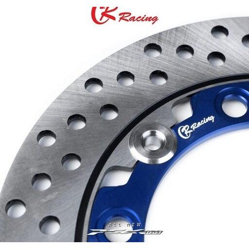 PIRANHA ピラニア CR RACING 2-Layer Front Brake Rotor with Stainless Steel Pins (220mm) for HONDA PCX-160 2023-2025 ABS COLOR：Blue PCX 160 ホンダ_2