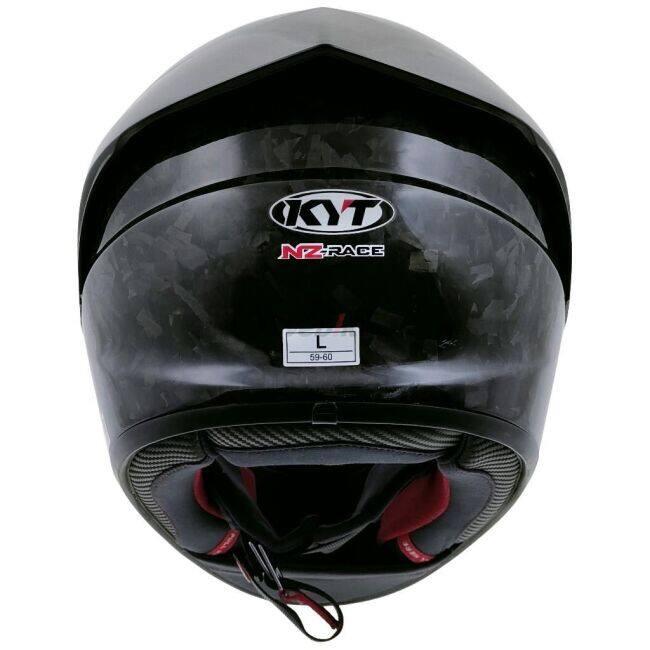 KYT ケイワイティ NZ RACE CARBON FORGED GLOSSY［カーボンフォージド