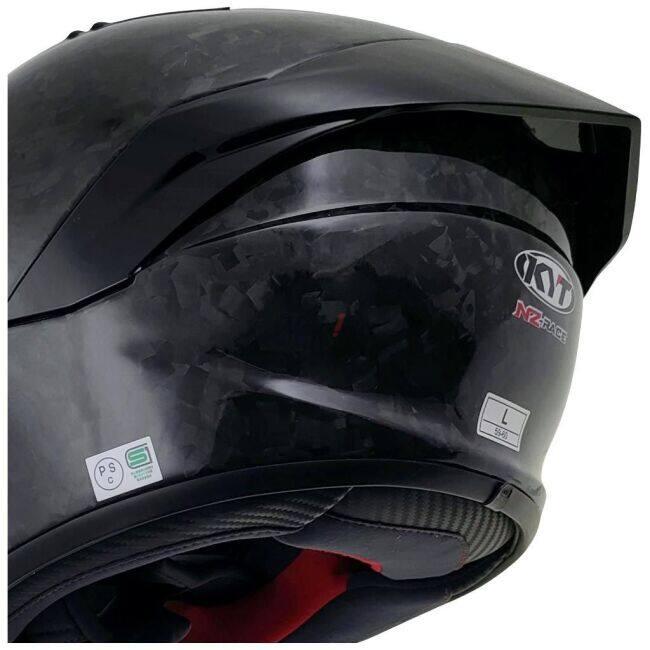 KYT ケイワイティ NZ RACE CARBON FORGED GLOSSY［カーボンフォージド