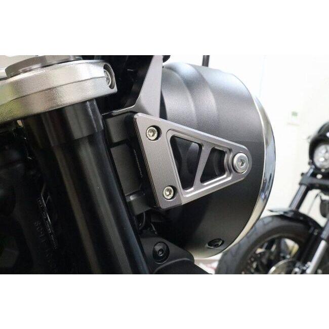 ホンダ　XL250S スピードメーター　ヘッドライトステー SPEEDRA（スピードラ） ヘッドライトステー カラー：チタン CB1000F