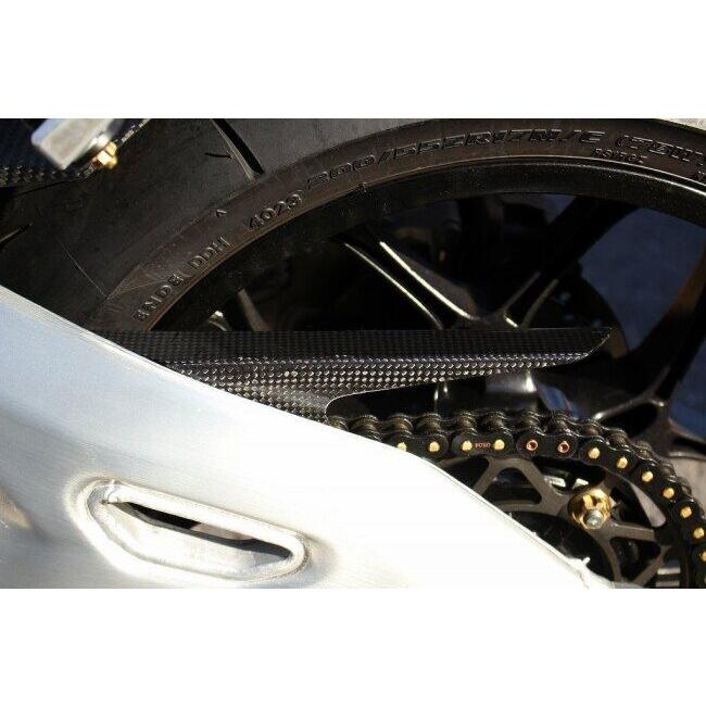 SPEEDRA スピードラ チェーンガード タイプ：フォージドカーボン(艶あり) YZF-R1M YZF-R1 YAMAHA ヤマハ フレームの画像
