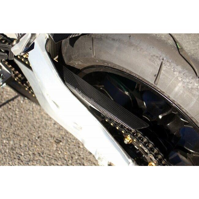 SPEEDRA スピードラ チェーンガード タイプ：フォージドカーボン(艶消し) YZF-R1M YZF-R1 YAMAHA ヤマハ フレームの画像