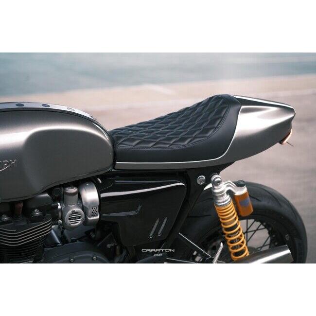 CRAFTON ATELIER バイクシート　トライアンフ 用 Crafton Atelier クラフトンアトリエ “TYPE I” THRUXTON SET RS R