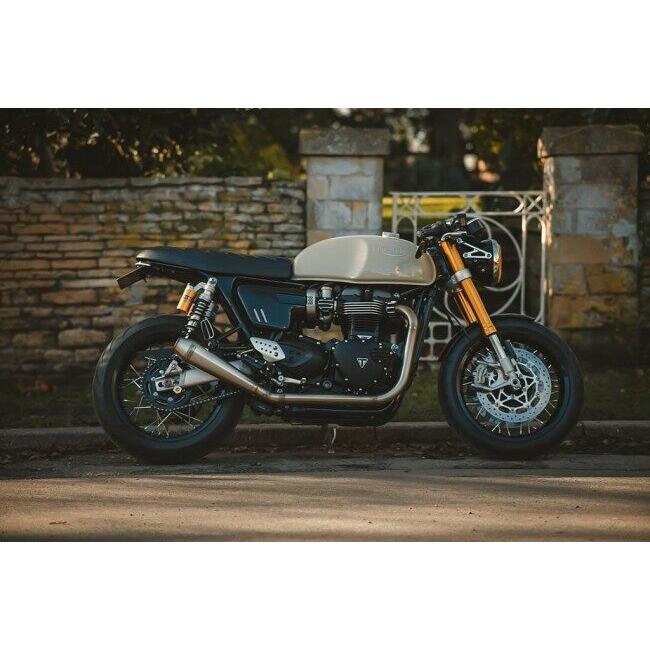 Crafton Atelier クラフトンアトリエ Thruxton R/RS “TYPE I” Side Cover Color：Matte Black THRUXTON RS R TRIUMPH トライアンフ カウル関連 外装 | ブランド登録なし | 08