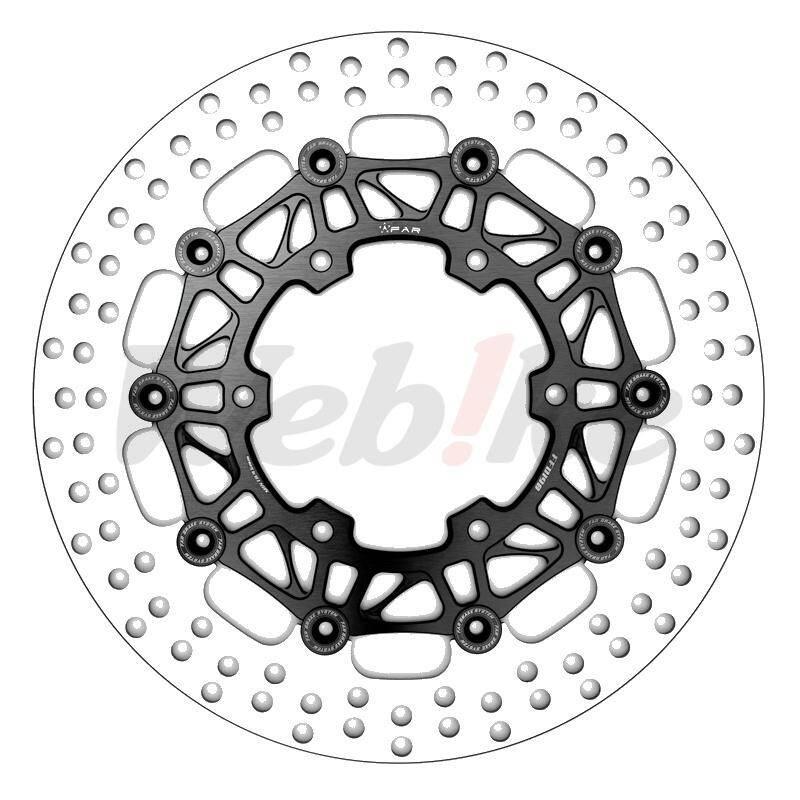 FAR エフエーアル SA-CLASSIC Series Front Brake Disc (310mm) Side：Right / Floating Buckle：Gold Outer disc：Black Coated Inner disc color：Black | ブランド登録なし