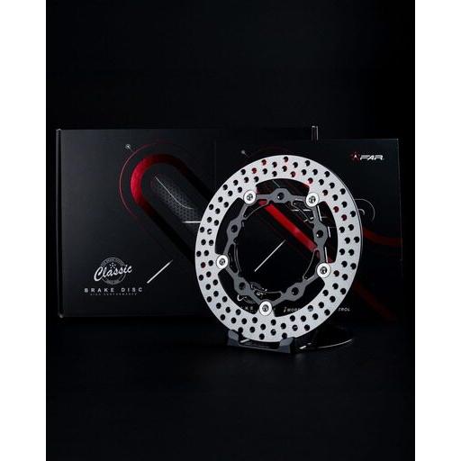 FAR エフエーアル SA-CLASSIC Series Front Brake Disc (330mm) Side：Right / Inner disc color：Gold Outer disc：Black Coated Floating Buckle：Black | ブランド登録なし | 05