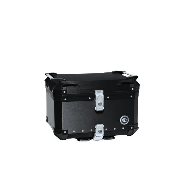 専用　4箱 COOCASE クーケース アルミ トップケース Q5(55L)ヘアラインブラック