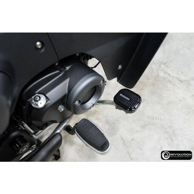 REVOLUTION レボリューション Brake pedal cover CNC C-125 Super Cub COLOR：red ブレーキペダル ステップ 足回りの画像