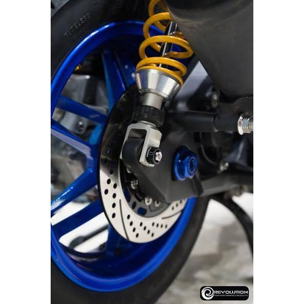 REVOLUTION レボリューション Anti-theft shock nut set M10x1.25 length 45mm. COLOR：Gray その他サスペンションオプション・補修部品 サスペンション 足回り | REVOLUTION | 01