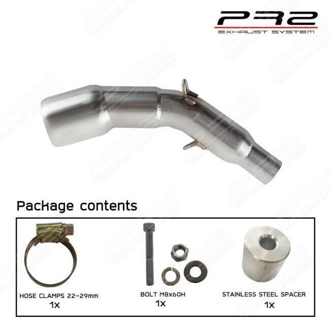 PR2 ピーアールツー LINK PIPE 2″ | HONDA MSX125 MSX 125 ホンダ エキゾーストパイプ マフラーの画像