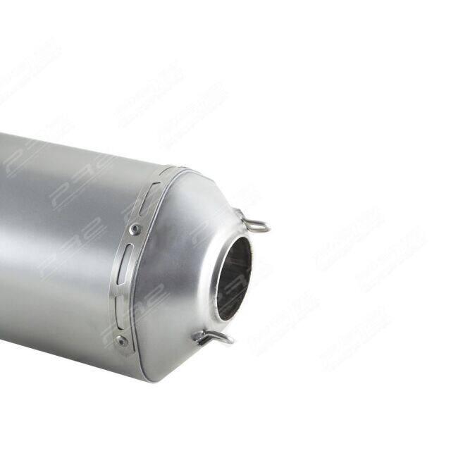 PR2 ピーアールツー R77 TITANIUM COLOR GRADE A Sleeve Length：40cm 補修・汎用サイレンサー マフラー_2