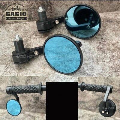 GAGIO MOTOR PARTS ガジオモーターパーツ Round bar end mirrors
